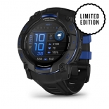 Instinct 3 – 50 mm, AMOLED, fekete, k�k/Fekete szilikon sz�jjal
